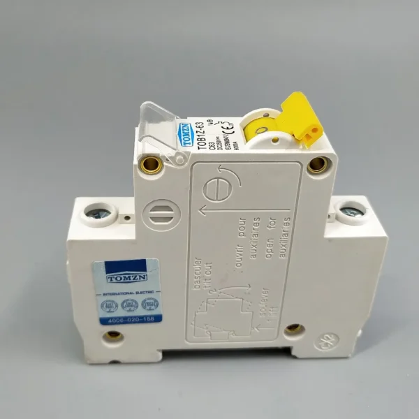 1P DC 250V  Circuit breaker MCB C curve single pole direct-current fuse for PV - Image 2