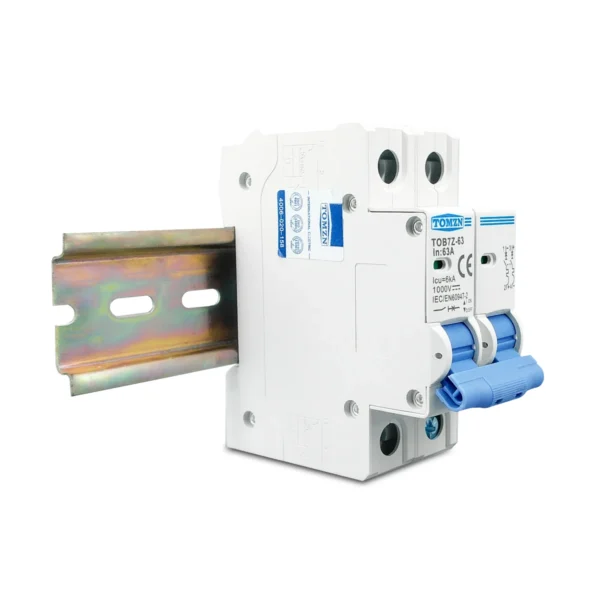 2P DC 1000V Solar Mini Circuit Breaker 3A 6A 10A 16A 20A 25A 32A 40A 50A 63A DC MCB for PV System - Image 4