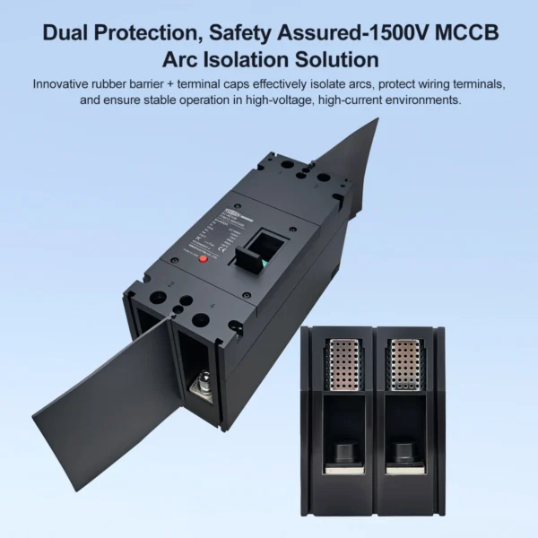 2P DC MCCB 1500V 300A 400A high-current Molded Case Circuit Breaker Overload Protection Switch Protect for Solar Photovoltaic PV - Image 4