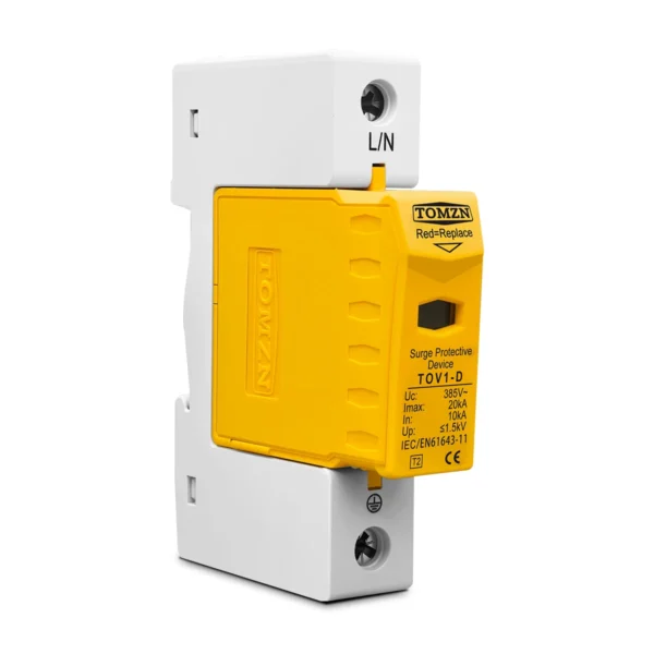 AC SPD 1P 275V 385V House Surge Protector protection Protective Low-voltage  Arrester Device 20KA 40KA 60KA - Image 4