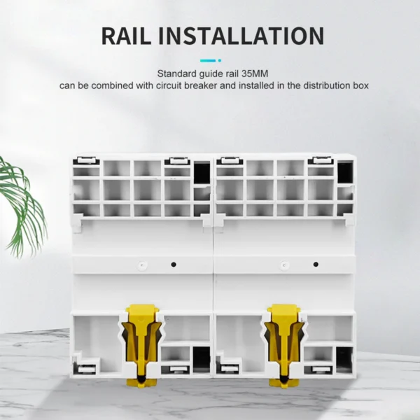 TOCT1-100 4P 100A 4NO 400V 50/60HZ Din rail Household ac Modular contactor 4NO or 2NO 2NC 230V coli - Image 5