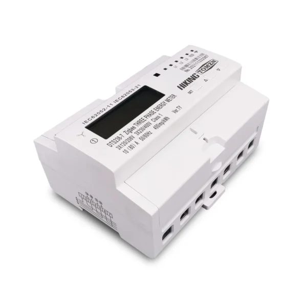 80A 3 Phase Zigbee Gateway Tuya Din Rail WIFI Smart Energy Meter timer Monitor kWh Meter Wattmeter 3*120V 3*230V - Image 5
