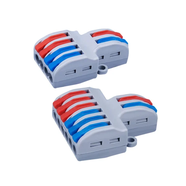 10pcs Quick Wire Connector LT SPL Universal Wiring Cable Connectors Push-in Conductor Terminal Block electrical splitter - Image 2