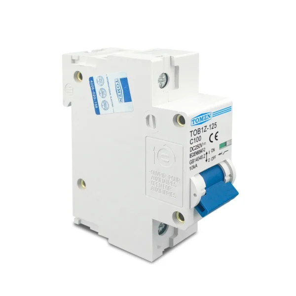 1P 125A DC MCB 250V  Circuit breaker FOR PV System C curve Battery Main Switch - Image 5