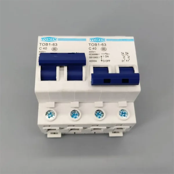 2P 40A MTS Manual transfer switch Circuit breaker MCB 50HZ/60HZ 400~ - Image 2