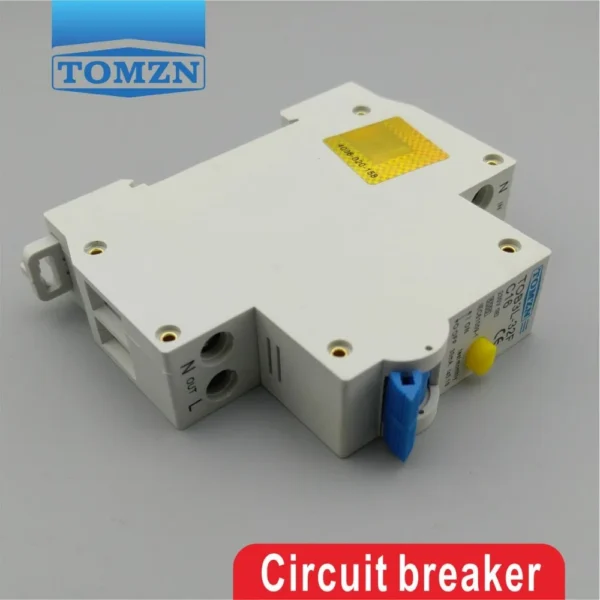 TOB3L-32F 18MM RCBO 16A 1P+N 6KA Residual current Circuit breaker with over current and Leakage protection - Image 4