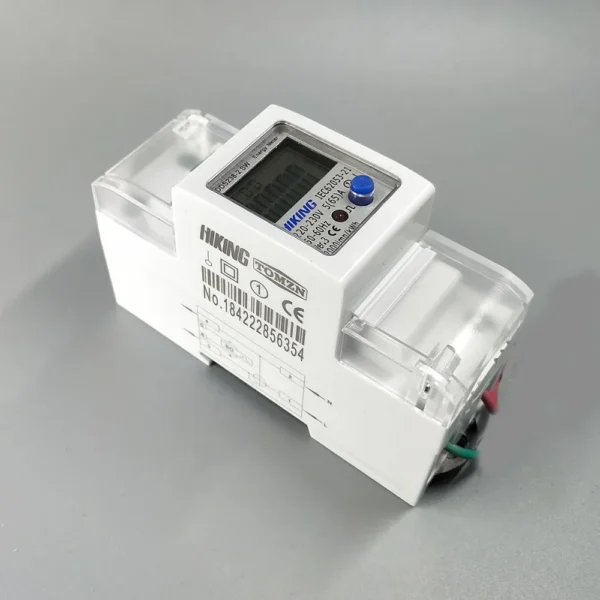 65A 100A 220V 230V 50HZ 60HZ voltage current Positive reverse active reactive power Single phase Din rail Watt hour energy meter - Image 3