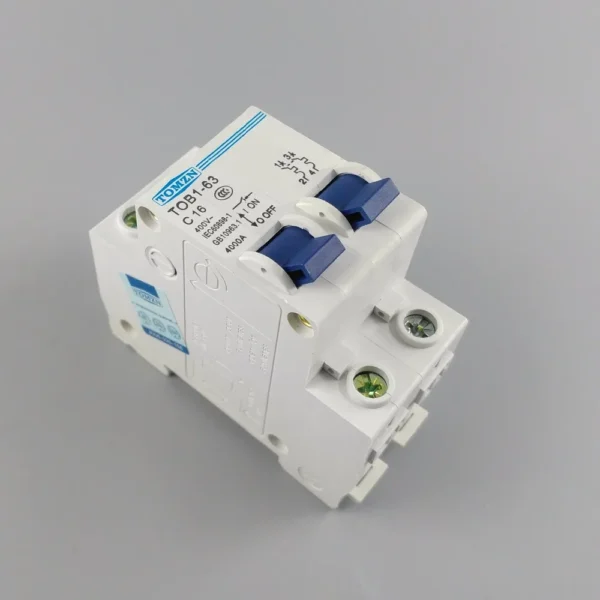 1P 16A MTS Manual transfer switch Circuit breaker MCB 50HZ/60HZ 400~ - Image 4
