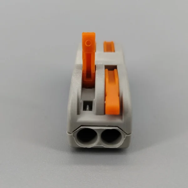 10pcs 2 Pin Universal compact wire wiring connector conductor terminal block with lever Splitter 32A - Image 5