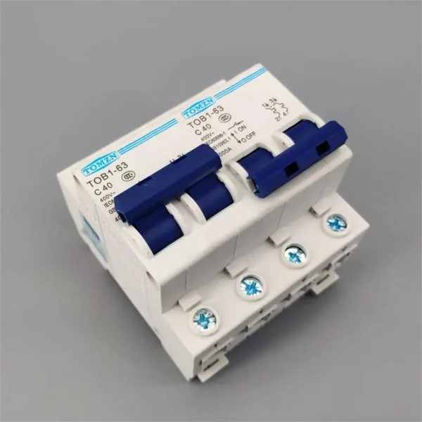2P 40A MTS Manual transfer switch Circuit breaker MCB 50HZ/60HZ 400~