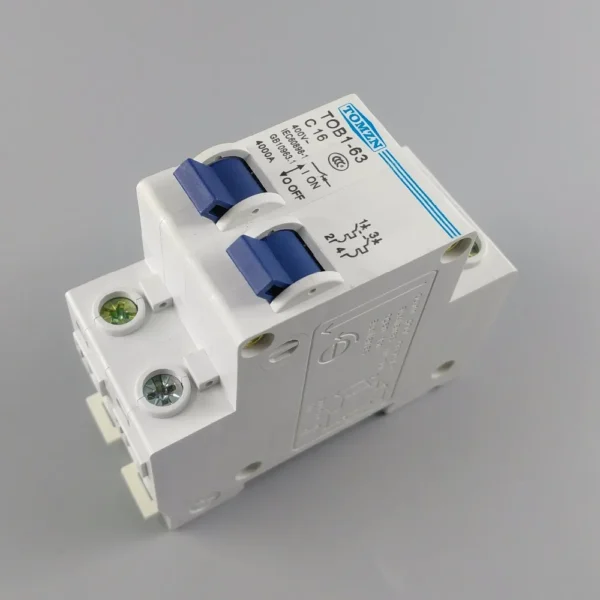 1P 16A MTS Manual transfer switch Circuit breaker MCB 50HZ/60HZ 400~ - Image 5