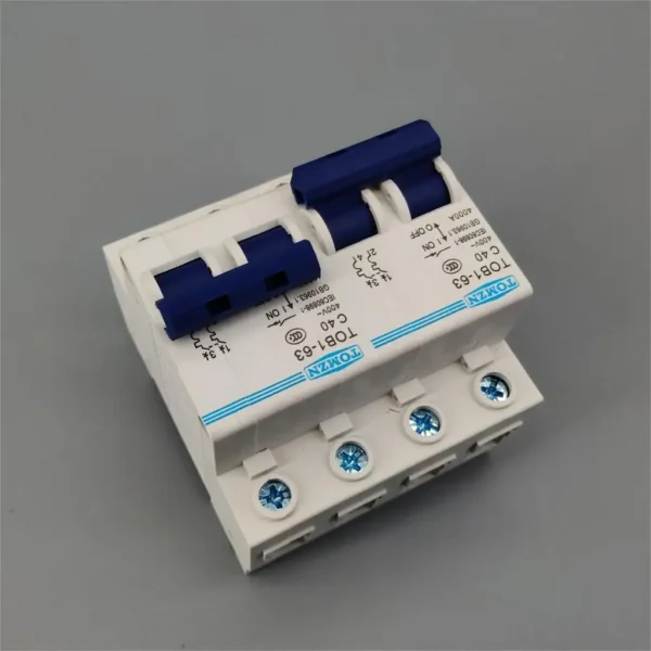 2P 40A MTS Manual transfer switch Circuit breaker MCB 50HZ/60HZ 400~ - Image 4