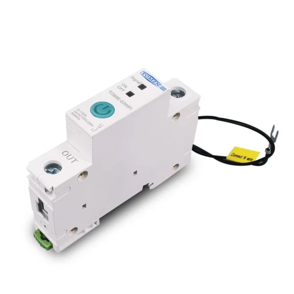 63A  Din Rail WIFI Circuit Breaker Smart Switch Remote Control by Ewelink APP for Smart Home 18mm 63A without metering function - Image 3
