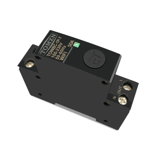 Din Rail WIFI Circuit Breaker Smart Switch Remote Control by Smart Life TUYA for Smart Home 18mm 32A 50A TOMZN Mini TOWBC-1P-T - Image 6