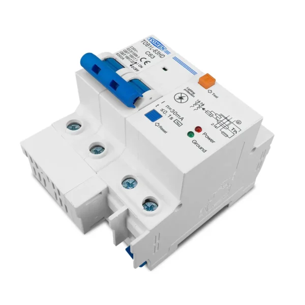 Main switch Residual current circuit breaker with surge protector RCBO MCB with Lightning protection SPD - Image 2