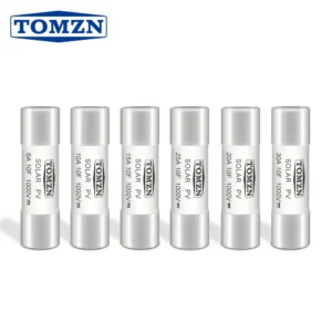 10PCS PV Fuse DC 1000V High Voltage for Solar System Protection 3A 6A 10A 15A 16A 20A 25A 30A 32A