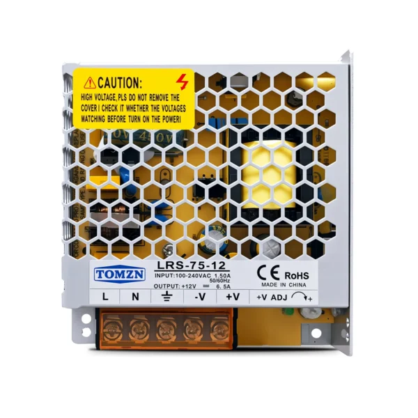 TOMZN 75W AC-DC SMPS Single Output Switching power supply input 110V 220V output 5V 12V 15V 24V 36V 48V adjustable for LED - Image 2