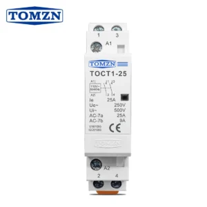 TOCT1 2P 25A 110V COIL 50/60Hz Din Rail Household AC Modular Contactor 2NO