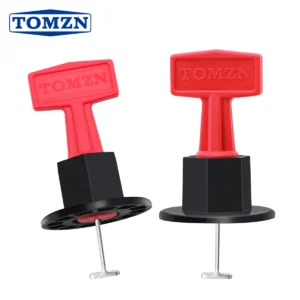 TOMZN Reusable Tile Leveling System Adjustable Locator Plier Level Wedges Anti-Lippage Tile Leveling Alignment Wedges Spacer