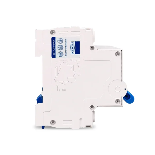 TOMZN 2P plus 2P MTS AC Dual power Manual transfer switch Circuit breaker MCB 50HZ/60HZ - Image 4