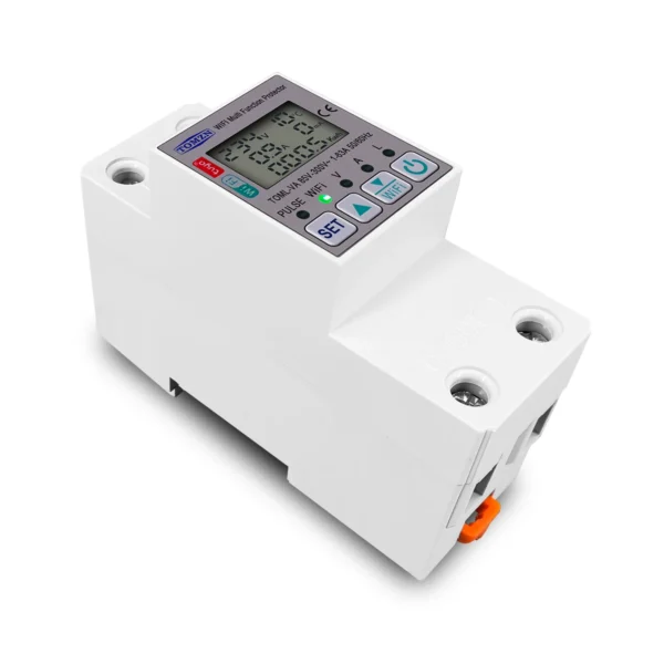 TOMZN 63A 110V 220V smartlife WIFI Energy Meter Kwh Metering switch Timer with voltage current and leakage protection TUYA - Image 3