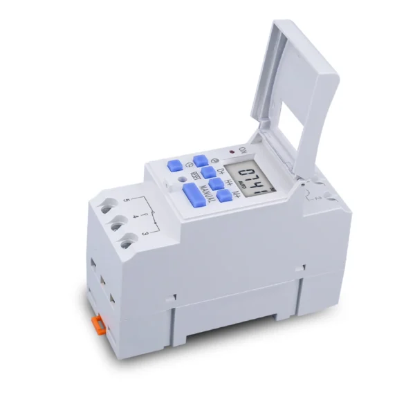 TOMZN Din Rail single phase Weekly 7 Days Programmable Digital TIME SWITCH Relay Timer Control AC 220V 230V 12V 24V 48V 16A - Image 5