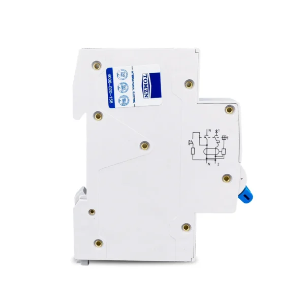 18mm A type B curve RCBO 1P+N 10KA Residual current differential automatic Circuit breaker with over current Leakage protection - Image 5