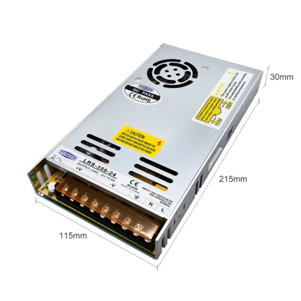 TOMZN 350W AC-DC SMPS Single Output Switching power supply input 110-240V output 5V 12V 15V 24V 36V 48V adjustable for LED - Image 3