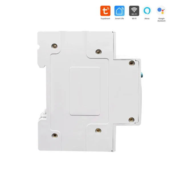 TUYA SMARTLIFE 63A TOMZN WIFI Smart Switch Energy Meter Metering Circuit Breaker voltage current leakage protection Relay MCB - Image 4