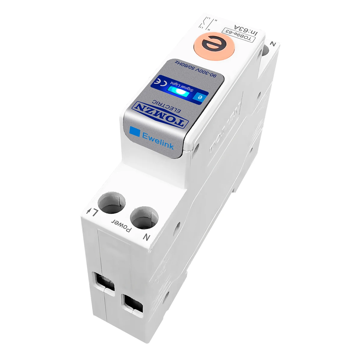 TOMZN Din Rail WIFI Circuit Breaker Smart Switch Remote Control by Ewelink Smart Home 18mm 63A without metering function - Image 4