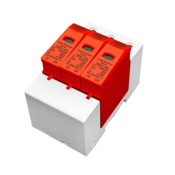 TOV1-PV SPD DC 1200V TOMZN 20KA~40KA House Surge Protector Protective Low-voltage Arrester Device - Image 5