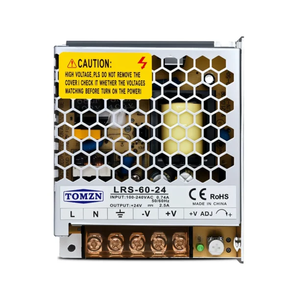 TOMZN 60W AC-DC SMPS Single Output Switching power supply input 110V 220V output 5V 12V 15V 24V 36V 48V adjustable for LED - Image 6