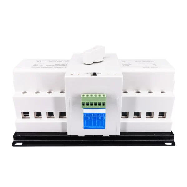 ATS 4P 125A 3 phase 4 wire 230V MCB type Dual Power Automatic transfer switch TOMZN TOQ3-4P/125 PV city power Generator - Image 3