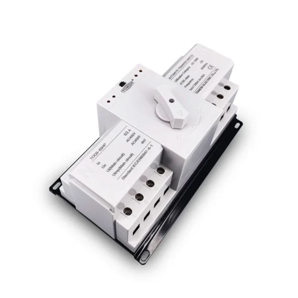TOMZN 4P 63A 380V MCB type Dual Power Automatic transfer switch ATS - Image 2