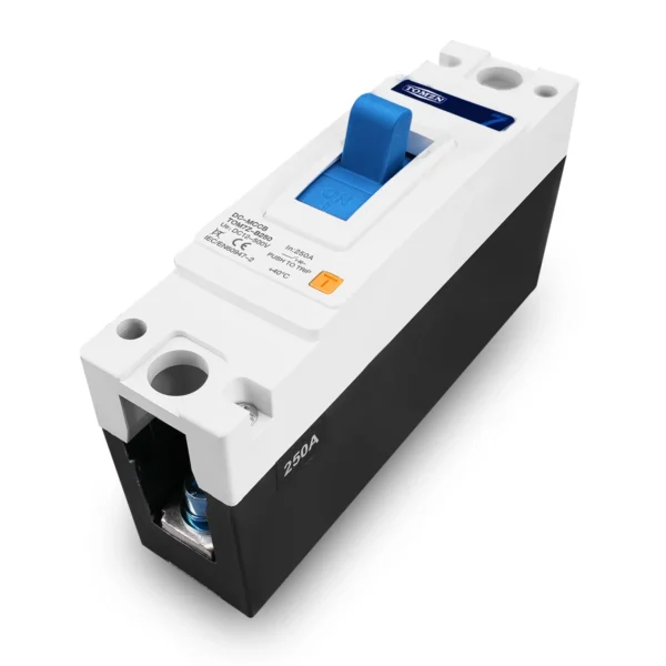 TOMZN 1P 500V DC MCCB Solar Molded Case Circuit Breaker  Overload Protection B curve for Solar Photovoltaic PV - Image 2