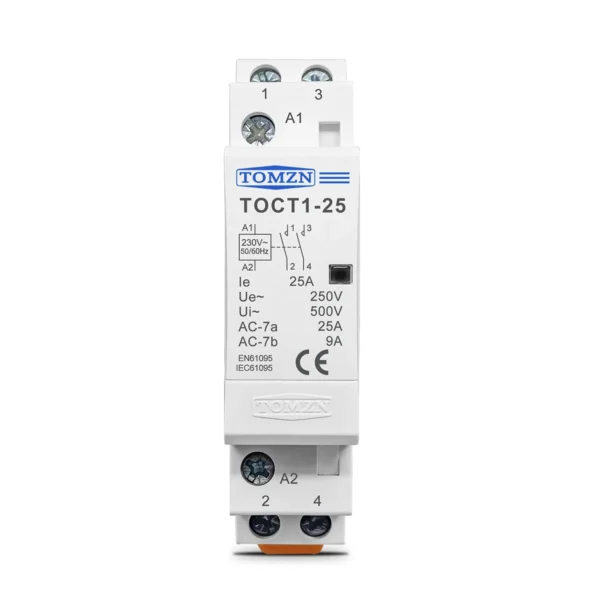 TOCT1 2P 16A 20A 25A 1NC1NO 2NO 2NC 220V/230V 50/60Hz Din Rail Household AC Modular Contactor - Image 6