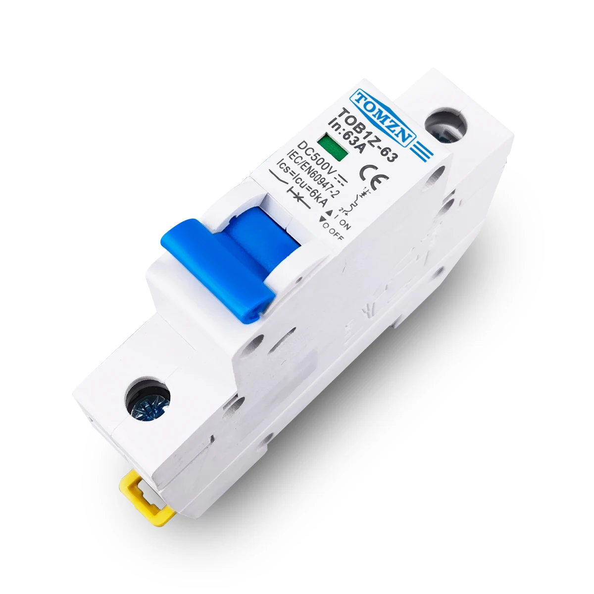 DC MCB 6KA 1P 500V Mini Circuit Breaker 3A 6A 10A 16A 20A 25A 32A 40A 50A 63A Y connection - Image 3