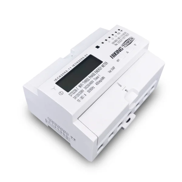 3 phase 80A TOMZN Tuya WIFI Smart Bidirectional Energy Meter timer Power Consumption Monitor kWh  switch Wattmeter 3*120V 3*220V - Image 5