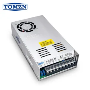 TOMZN AS series AC-DC 500W SMPS Switching power supply input 110V 220V output 12V 24V 36V 48V 60V adjustable CCCV High Power