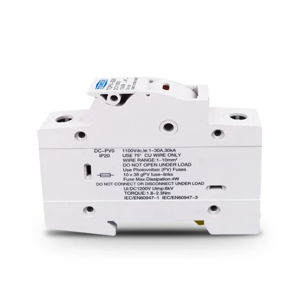Solar PV Fuse Holder DC 1000V PV 10A/15A/30A High Voltage for Solar System Protection not one set - Image 6