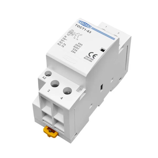 TOCT1 2P 63A 220V/230V 50/60HZ Din rail Household ac Modular contactor  2NO 2NC or 1NO 1NC - Image 3