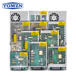TOMZN AC To DC S-25W 35W 50W 60W 75W 100W 120W 145W 180W 200W 250W 350W 400W Single Output Switching Power Supply Output 12V 24V