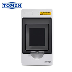 TOMZN T-Box125 MCCB IP66 Solar Photovoltaic PV Waterproof Distribution Box For TOM7Z 2P 500V 600V 1000V 100A 125A ABS