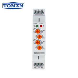 TOMZN TORT7-S1 Timer Relay Asymmetric Cycler Automatic loop delay T1-on time T2-off time AC230V 50/60Hz For Traffic Lights