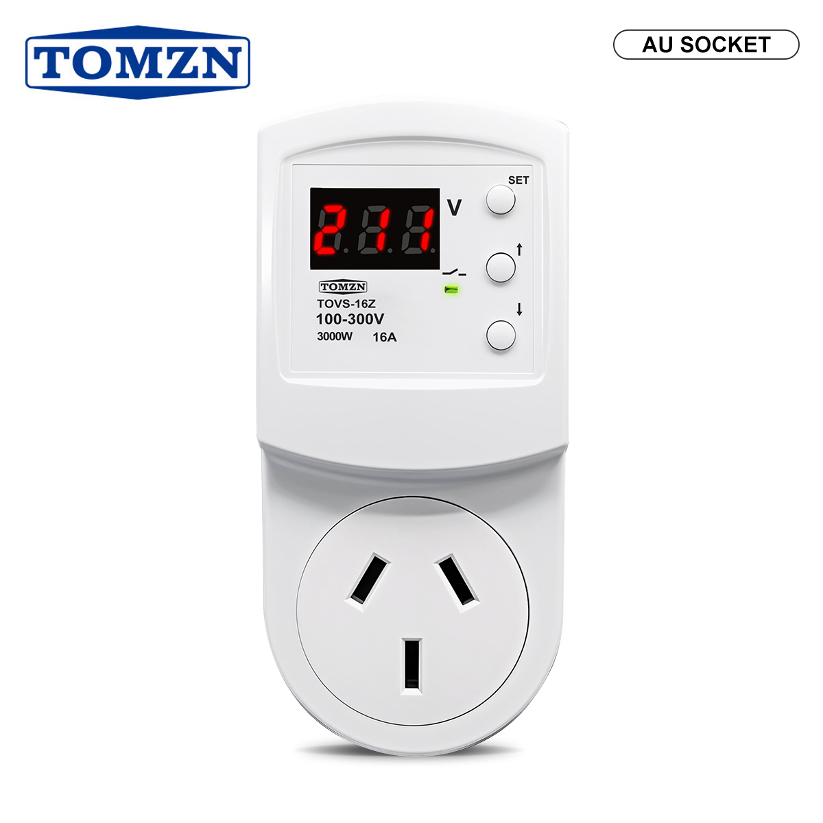 TOMZN Australia Plug Voltage Protector AC 230V 16A TOVS-16Z OVP UVP with Auto Reconnect for Household Appliances - Image 2