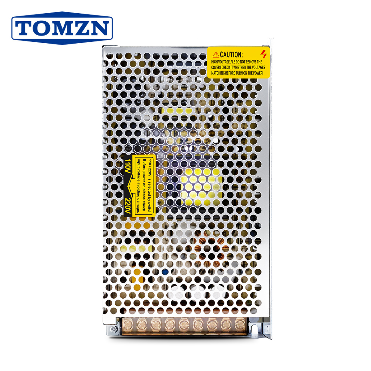 Original Genuine TOMZN S-200W Switching Power Supply AC-DC 12V 24V Enclosed Industrial Power Supply 110V/220V for PLC Control