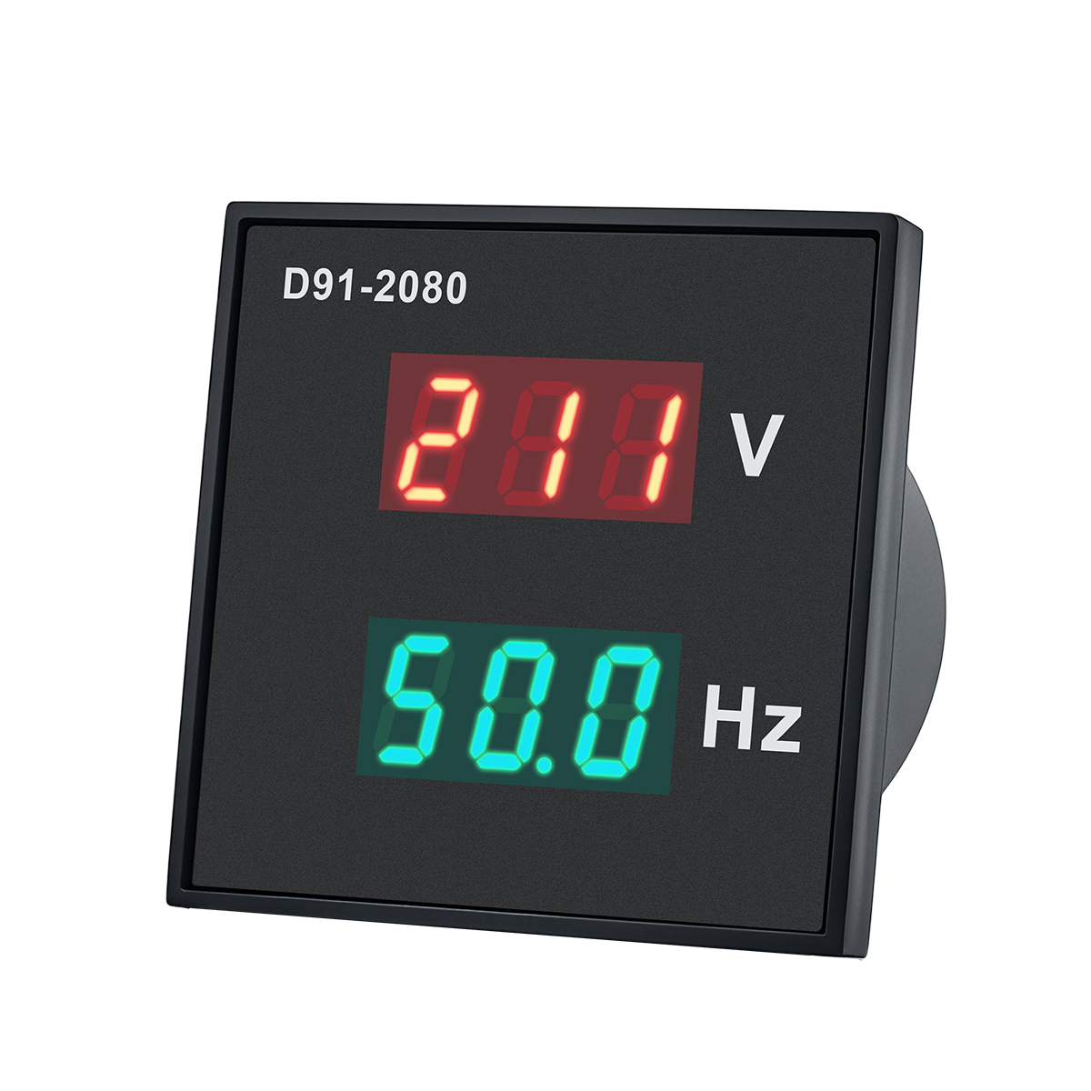 TOMZN Digital AC Voltmeter Frequency Meter 40-300V 45-65Hz LED Dual Display High Precision Voltage Hz Monitor Small Size - Image 6